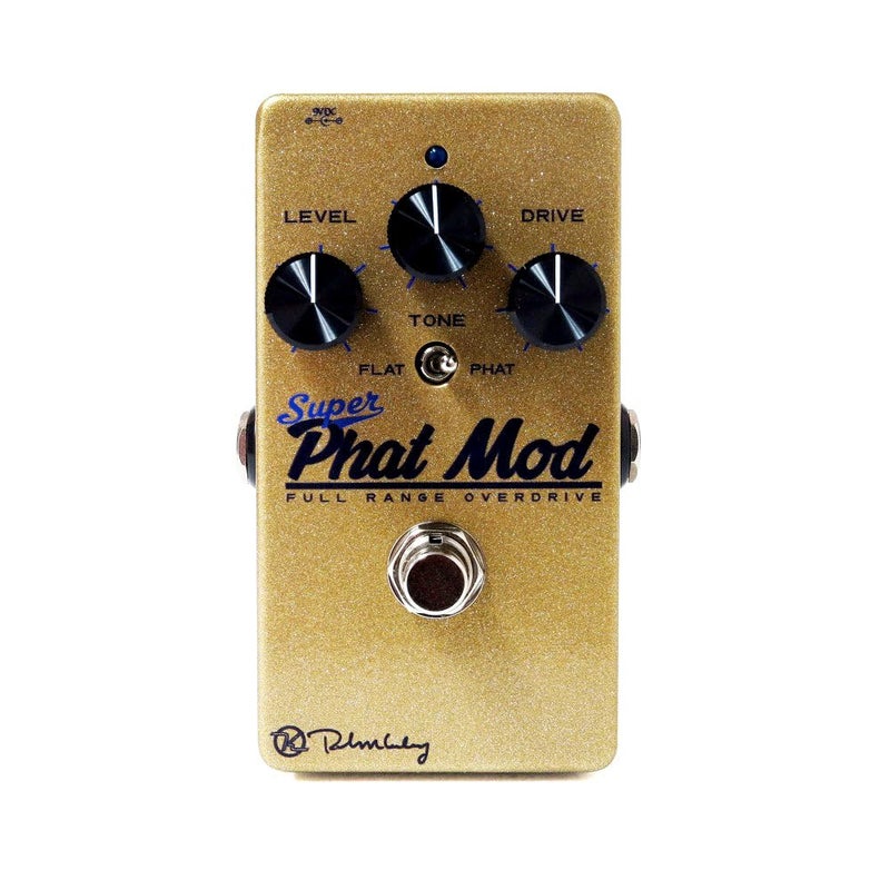Keeley Super Phat Mod Full Range Overdrive Pedal, Gold (KPhat) - Image 1